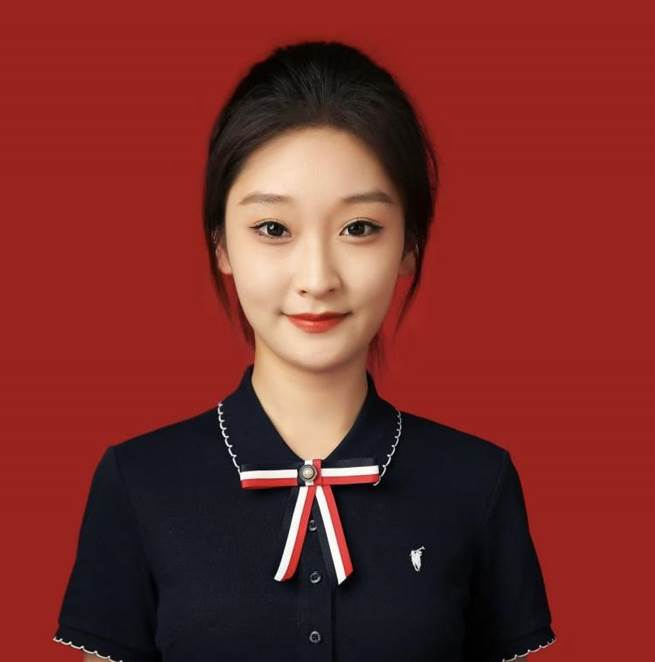 红底照